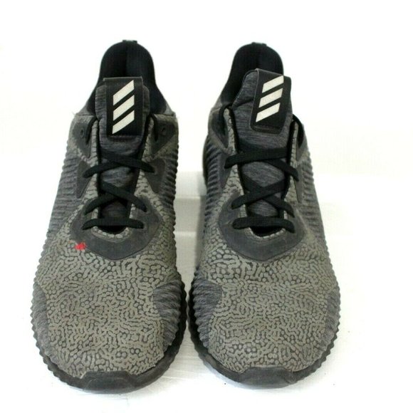 Adidas Alpha bounce 3 Men's Size US 8 Grey/Black Running Shoe DA9561 - Picture 7 of 8